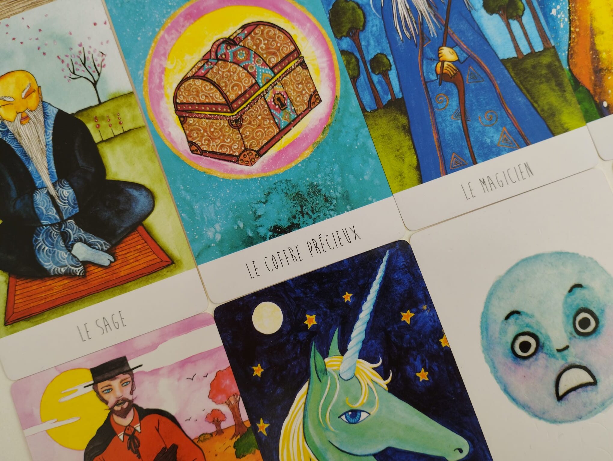 Cartes créatives hypnose enfant orleans manon laterza